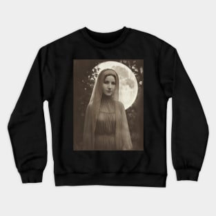 Mysterious Vintage Lady 3 Crewneck Sweatshirt